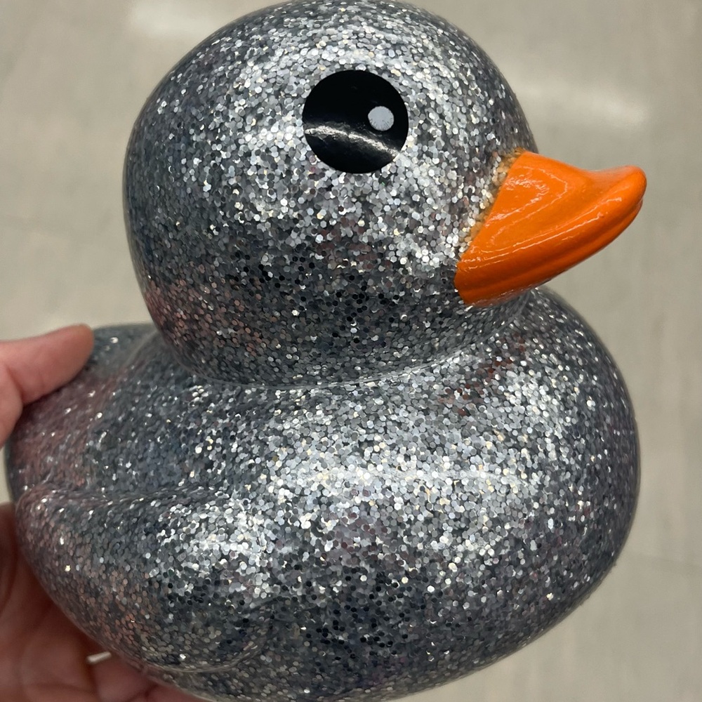 Rare large sparkle duck